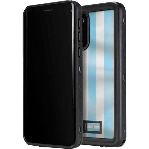 Argentina Soccer Flag Galaxy S20 Waterproof Case